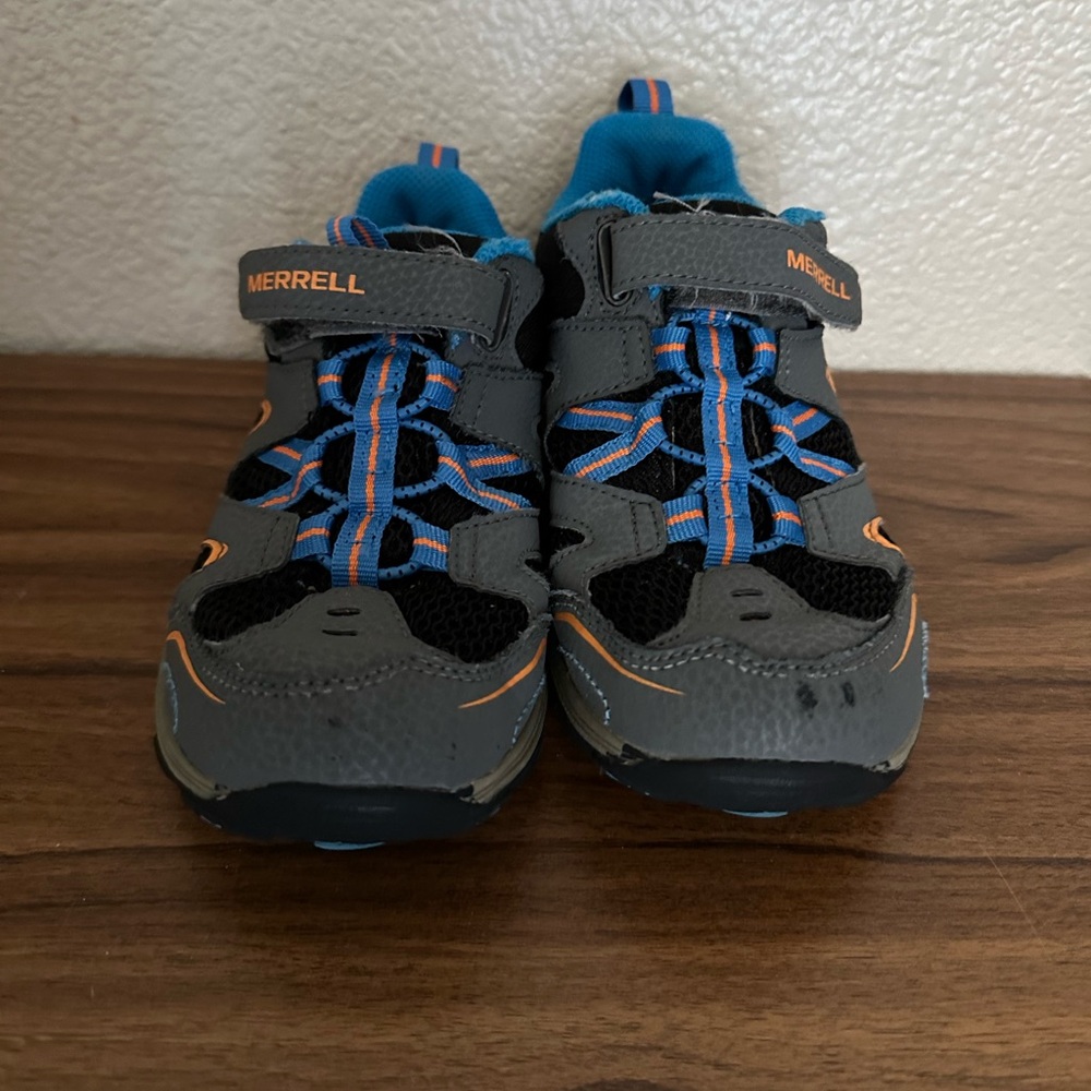 Merrell Boys Kids Hiking Shoes Trail Chaser sz 1